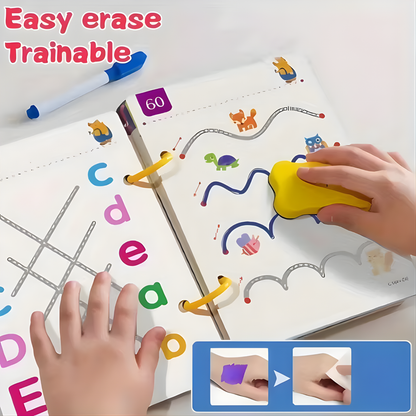 Voruva™ - Reusable Magic Practice Notebook Set