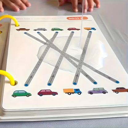 Voruva™ - Reusable Magic Practice Notebook Set