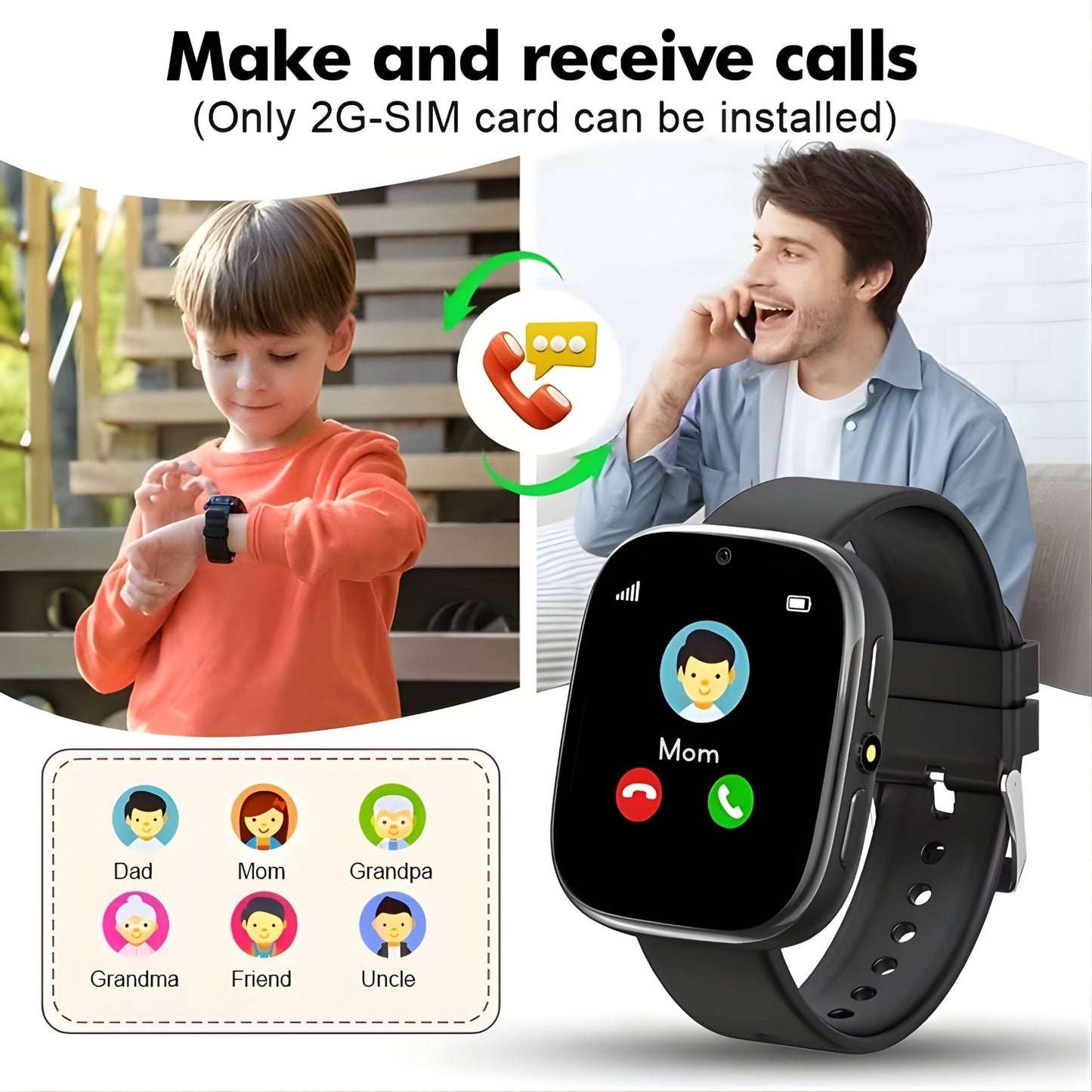 Voruva™ - Kids Smart Watch