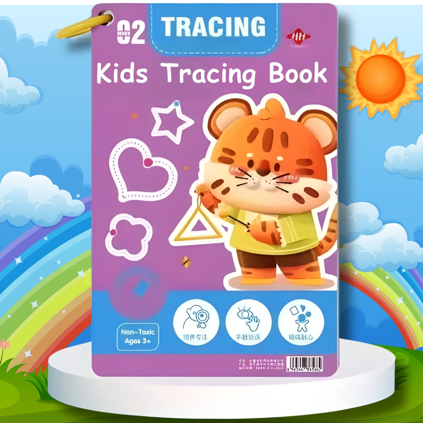 Voruva™ - Reusable Magic Practice Notebook Set